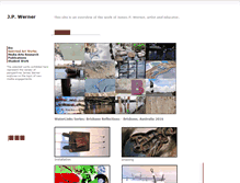 Tablet Screenshot of jimwerner.com